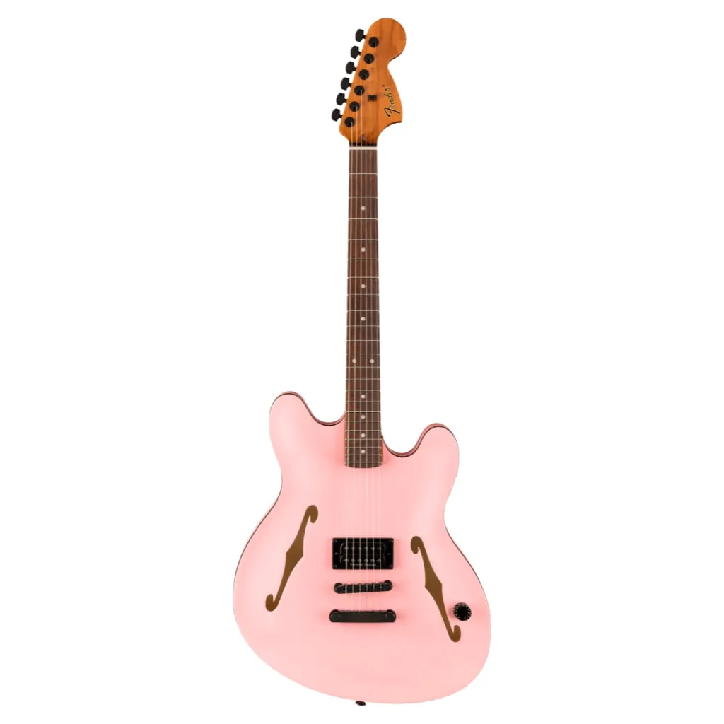 Fender Tom Delonge Starcaster in Satin Shell Pink