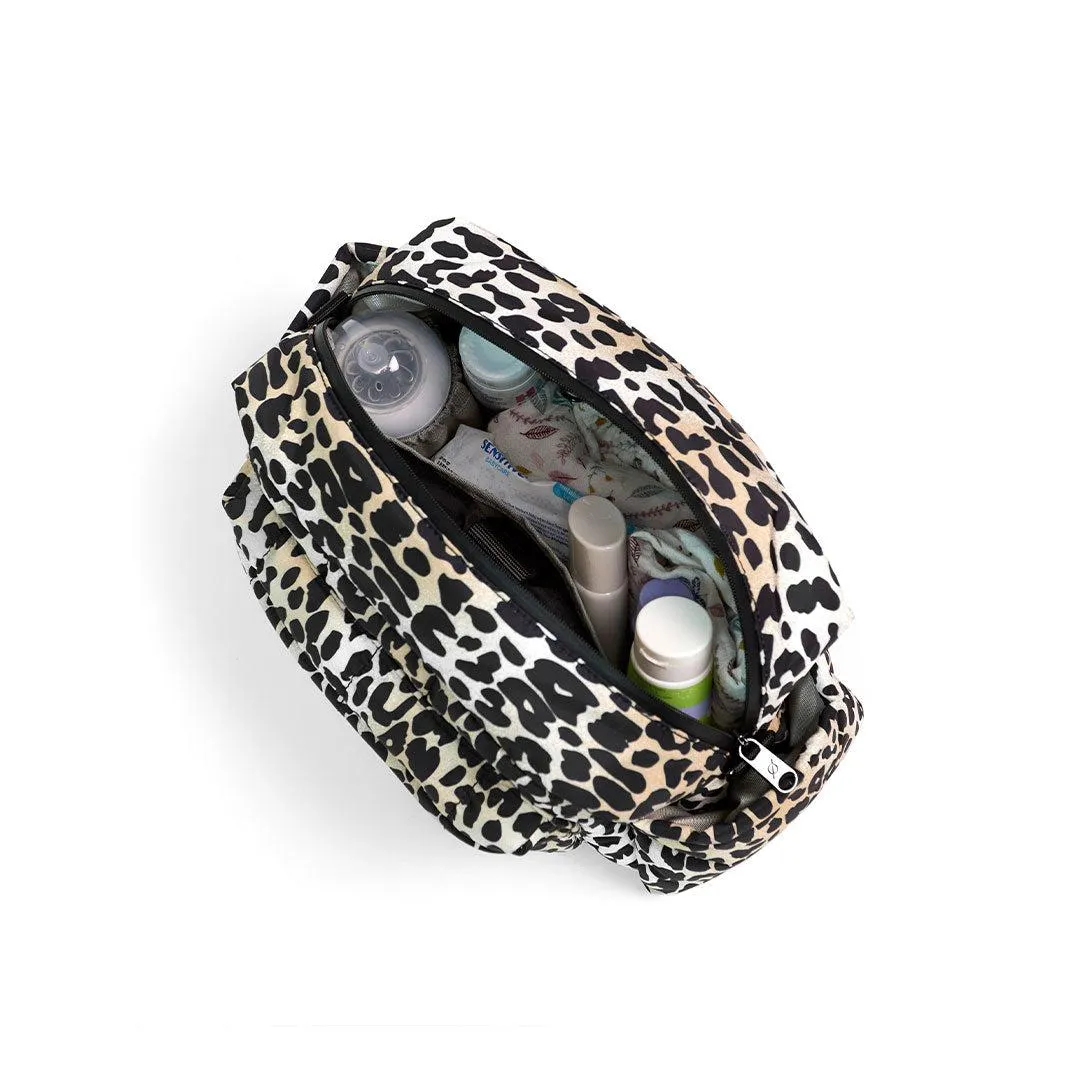 Finnson Freya Eco Compact Changing Bag   Oversized Stroller Organiser - Leopard