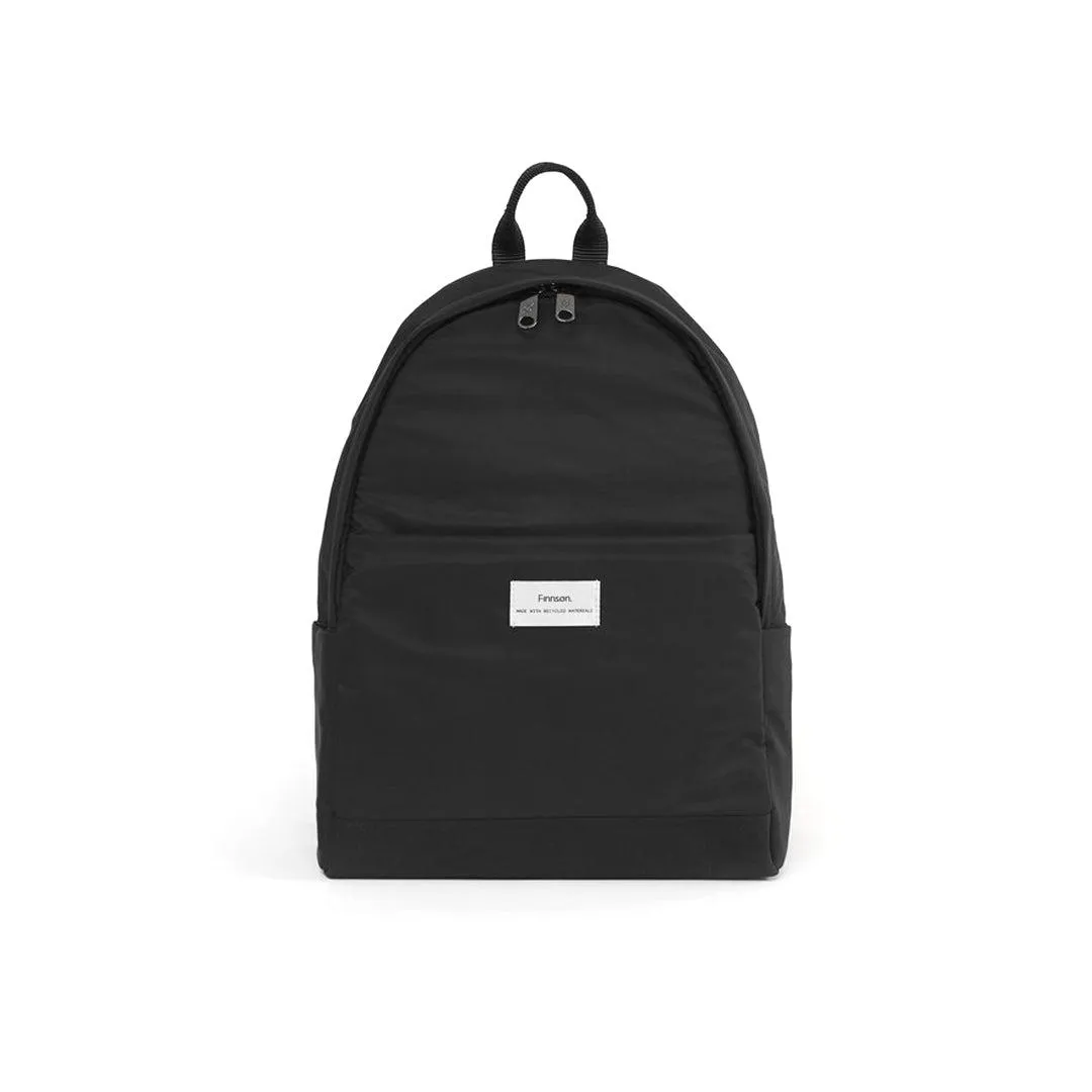 Finnson Inge Eco Changing Backpack With Changing Mat - Black
