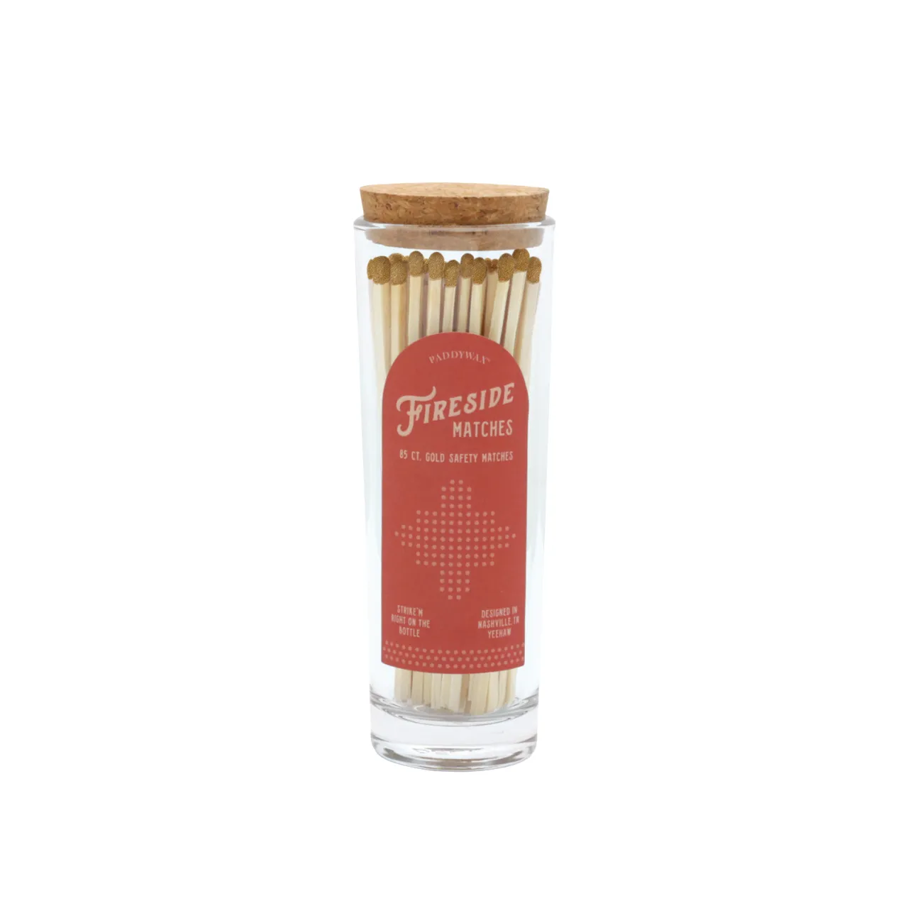 Fireside Safety Matches | Gold Tipped | Set of 85