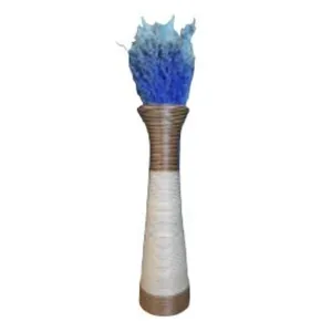 Flower Vase 70cm Grey/Brown