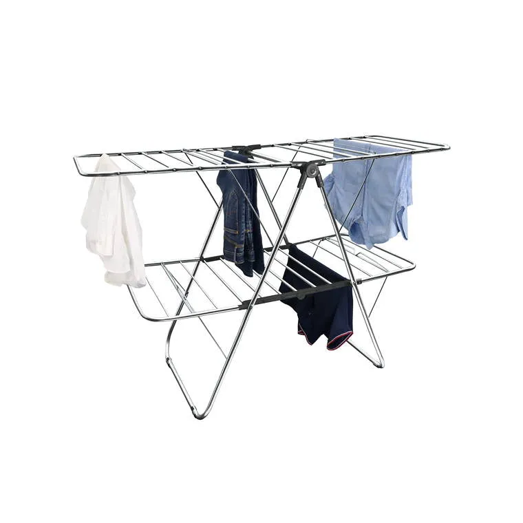Foldable Clothes Airer, 2 Tier
