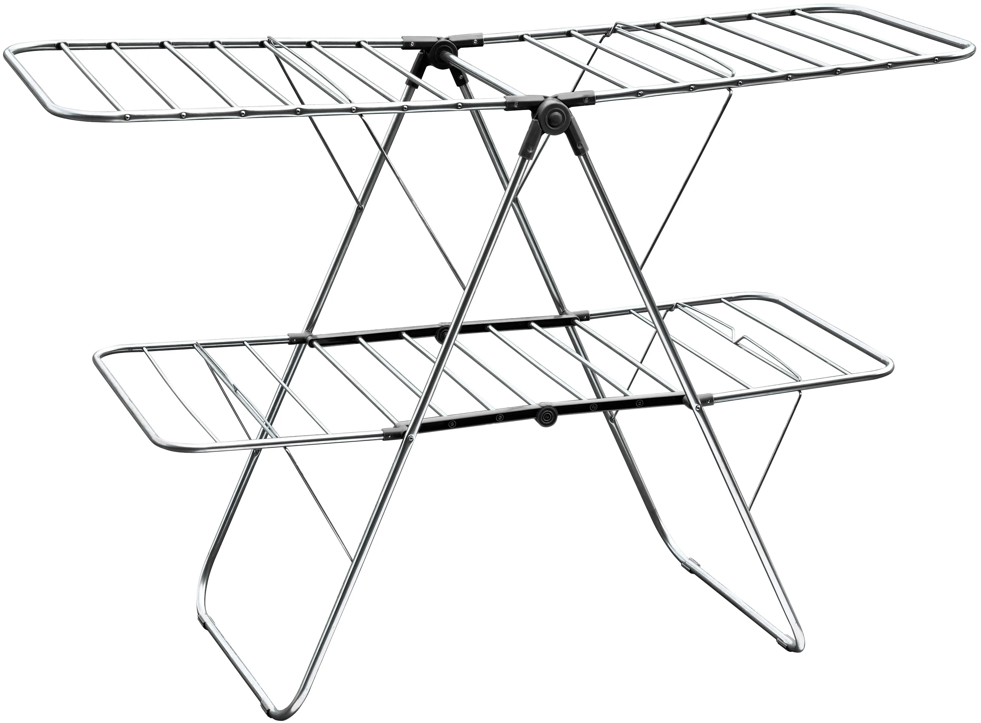 Foldable Clothes Airer, 2 Tier