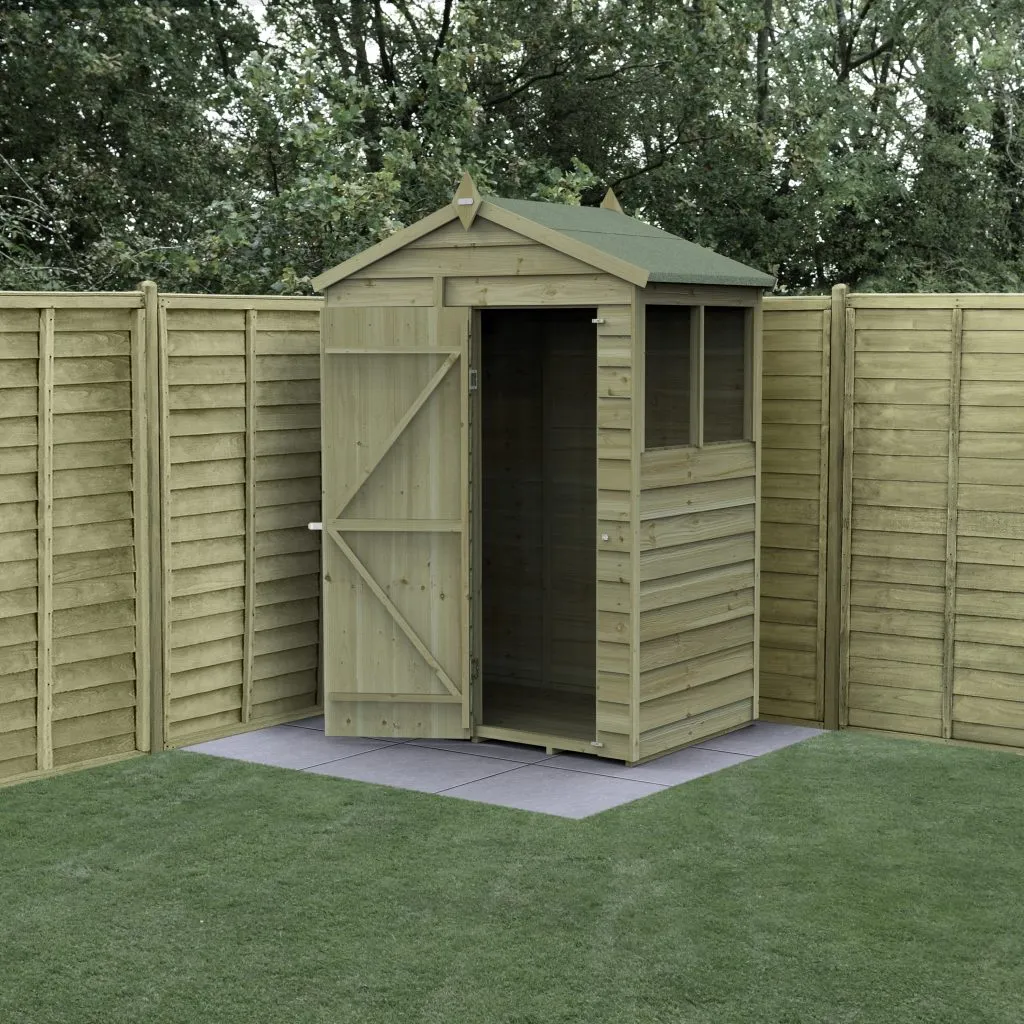 Forest Garden 4life Apex Shed 5x3 with 2 Windows