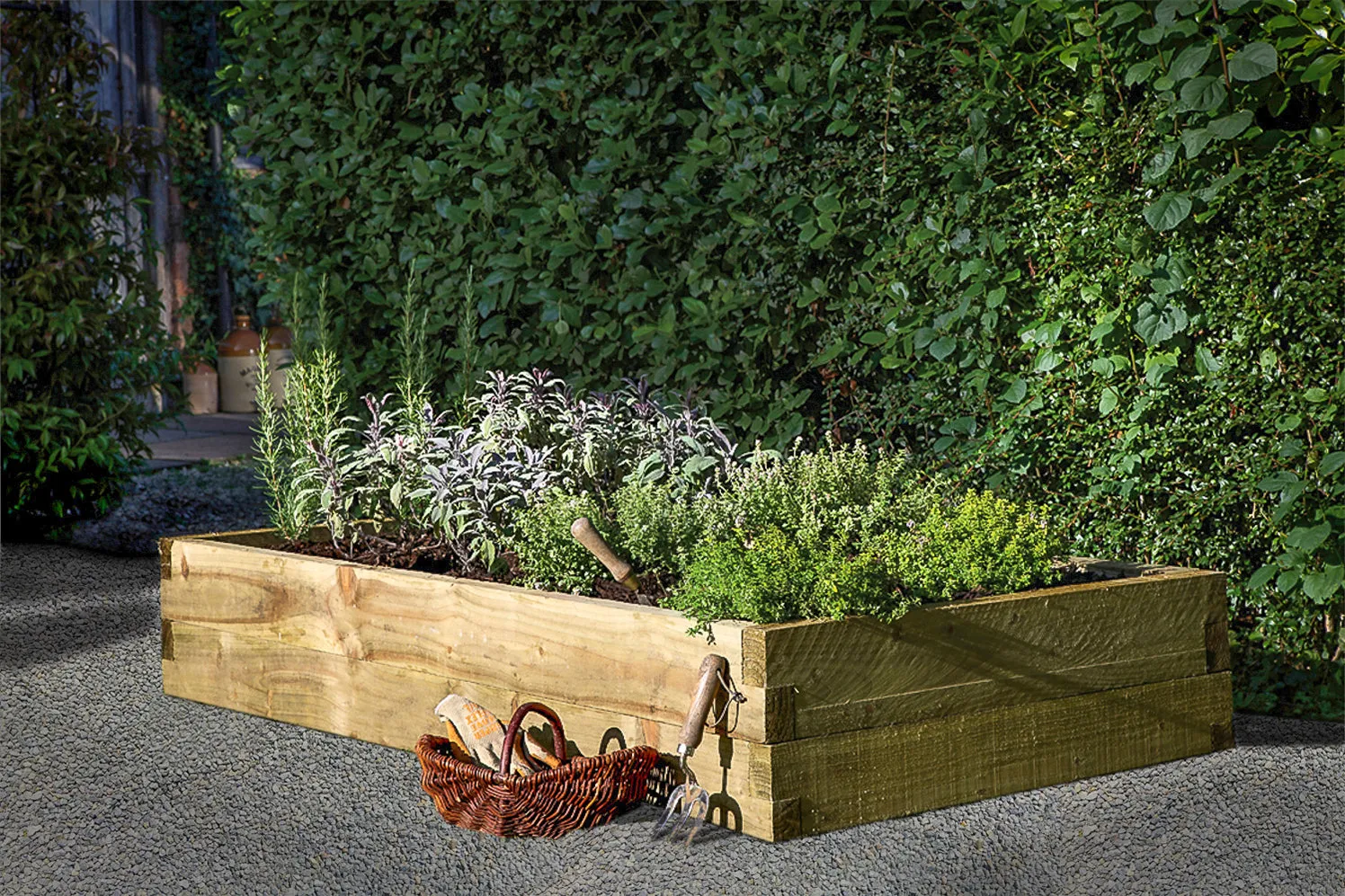 Forest Garden Caledonian Large Raised Bed 90 X 180cm