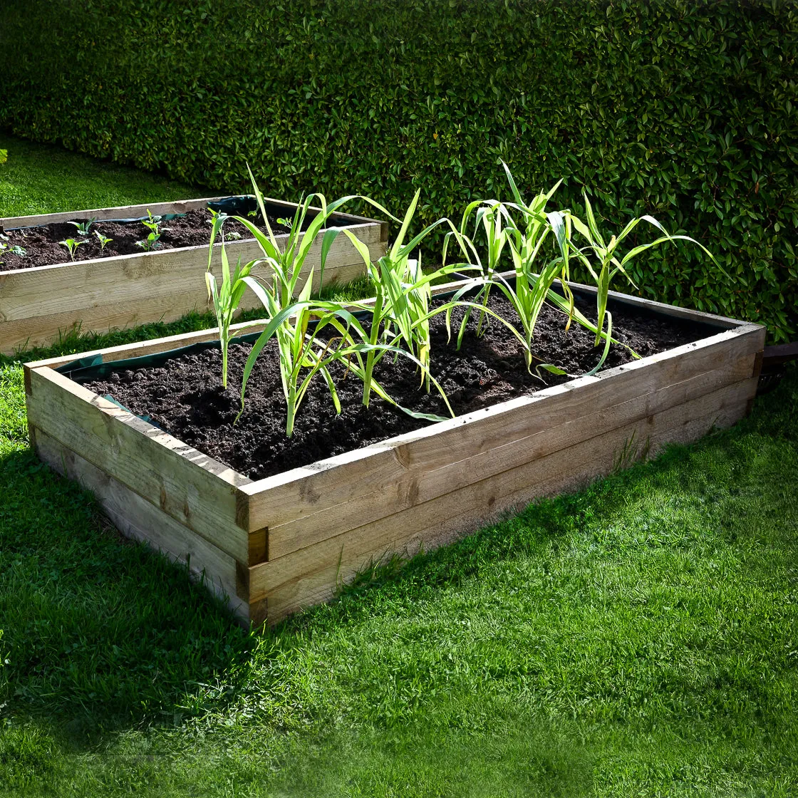 Forest Garden Caledonian Large Raised Bed 90 X 180cm