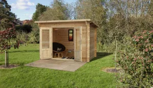 Forest Garden Harwood 3m x 2m Log Cabin 24kg Felt No Underlay