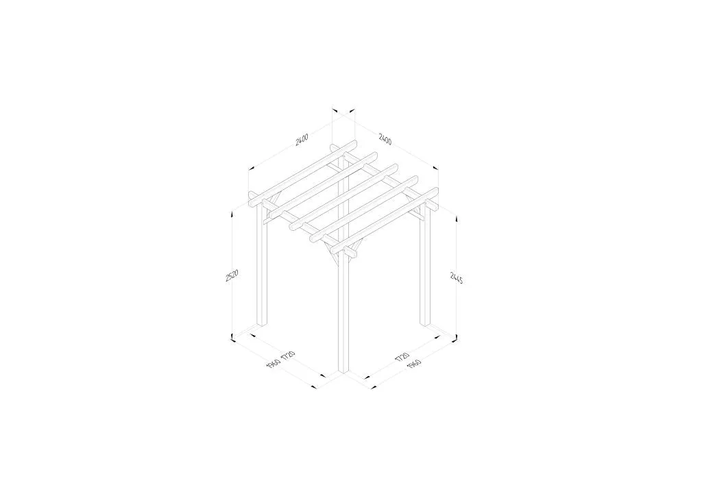 Forest Garden Premium Ultima Pergola