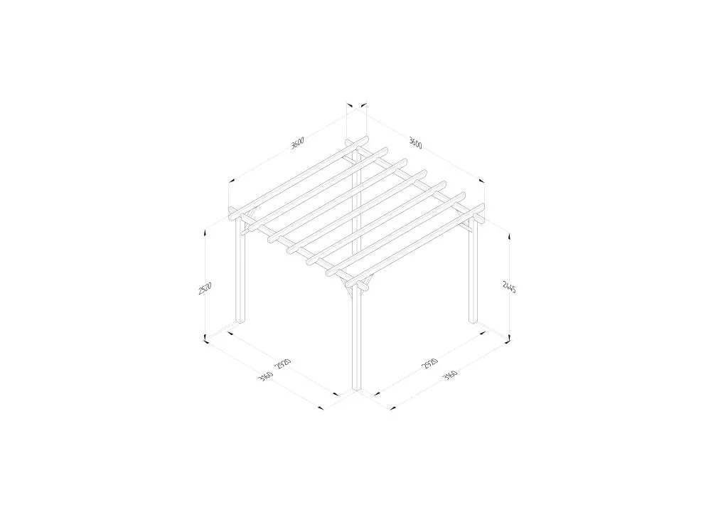 Forest Garden Premium Ultima Pergola