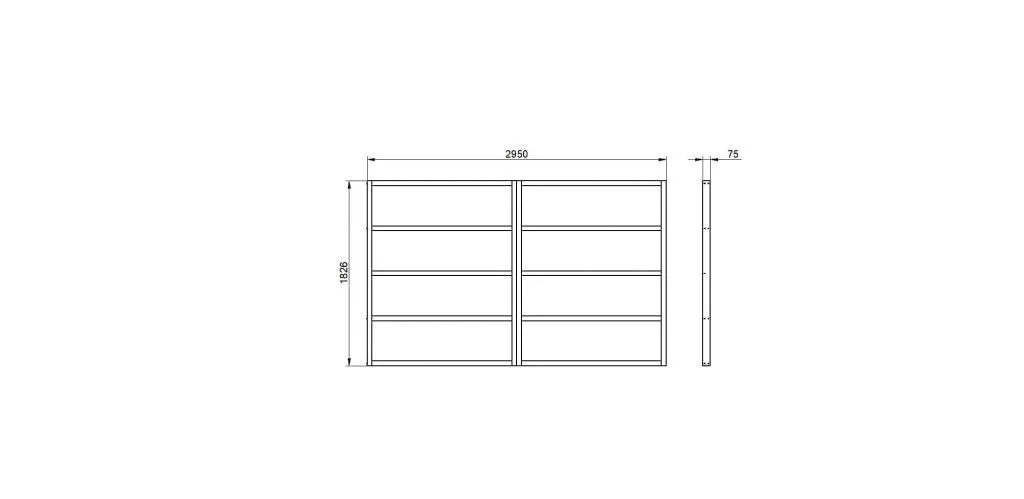 Forest Garden Pressure Treated Shed Base