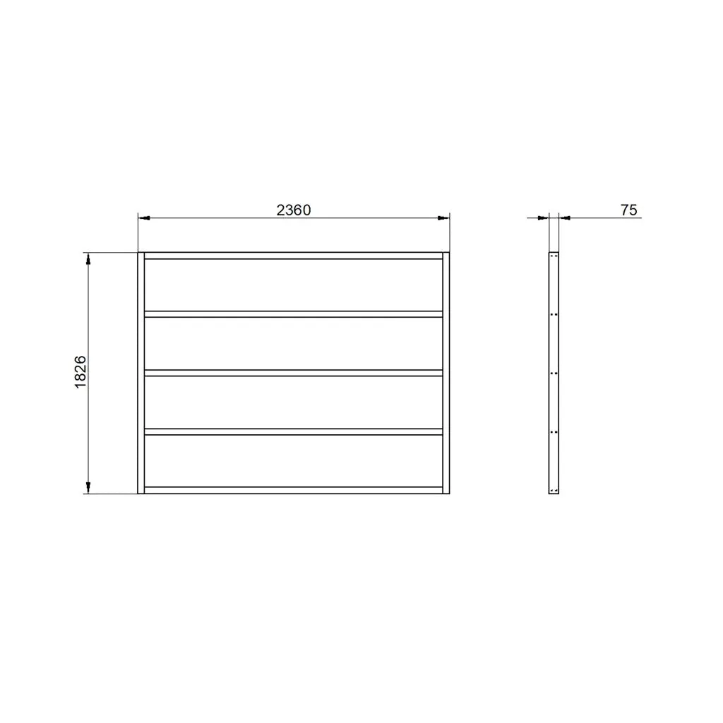 Forest Garden Pressure Treated Shed Base