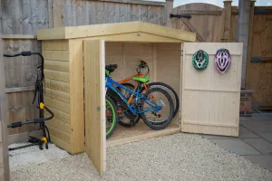 Forest Garden Shiplap Apex Large Outdoor Store - Pressure Treated