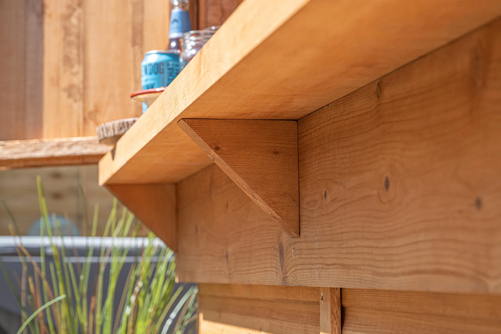 Forest Garden Shiplap PTR 6x3 Pent Garden Bar