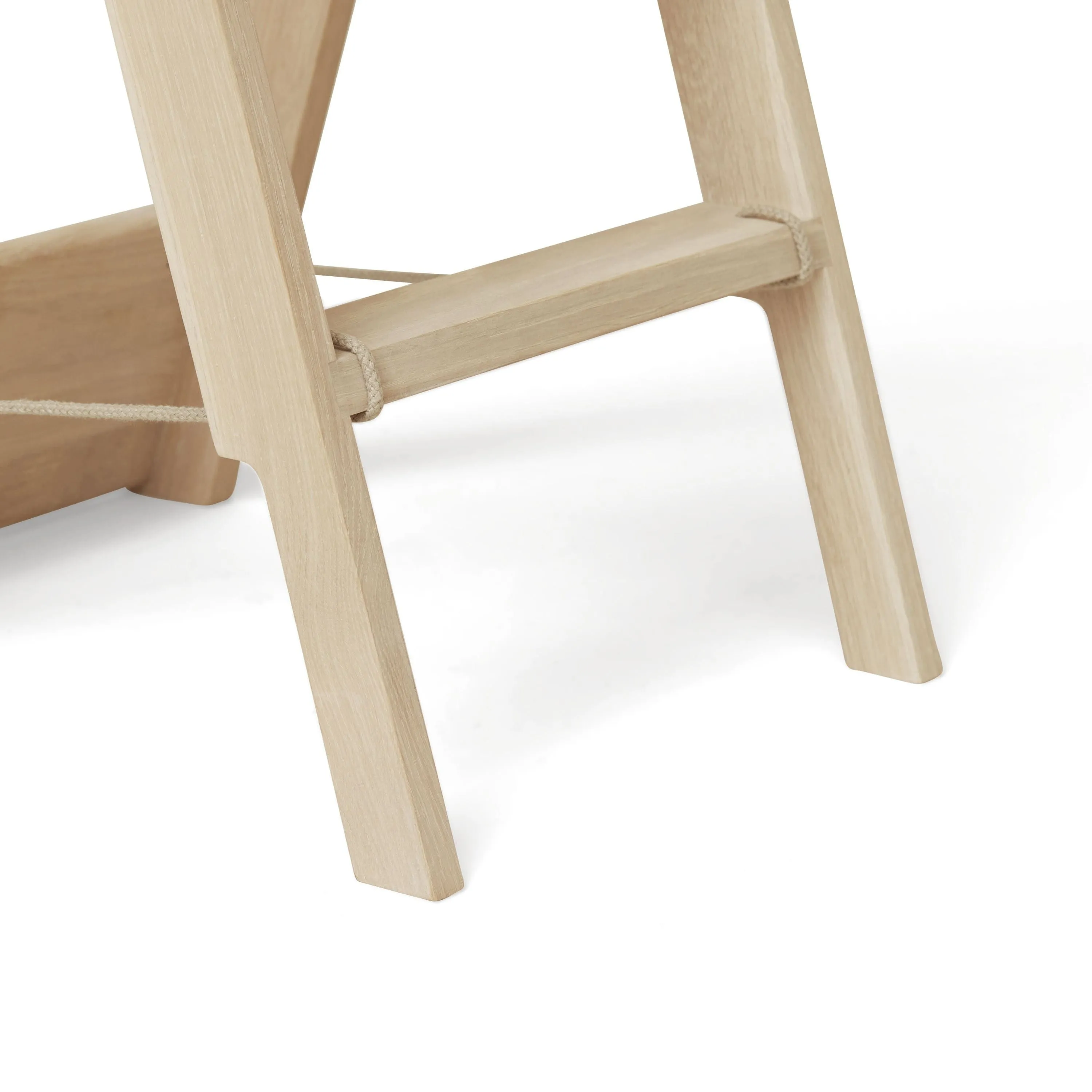 Form & Refine Step By Step Ladder. White Oak
