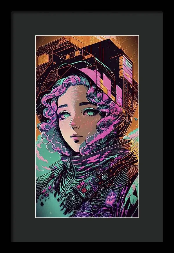 Fraction 1 - Framed Print