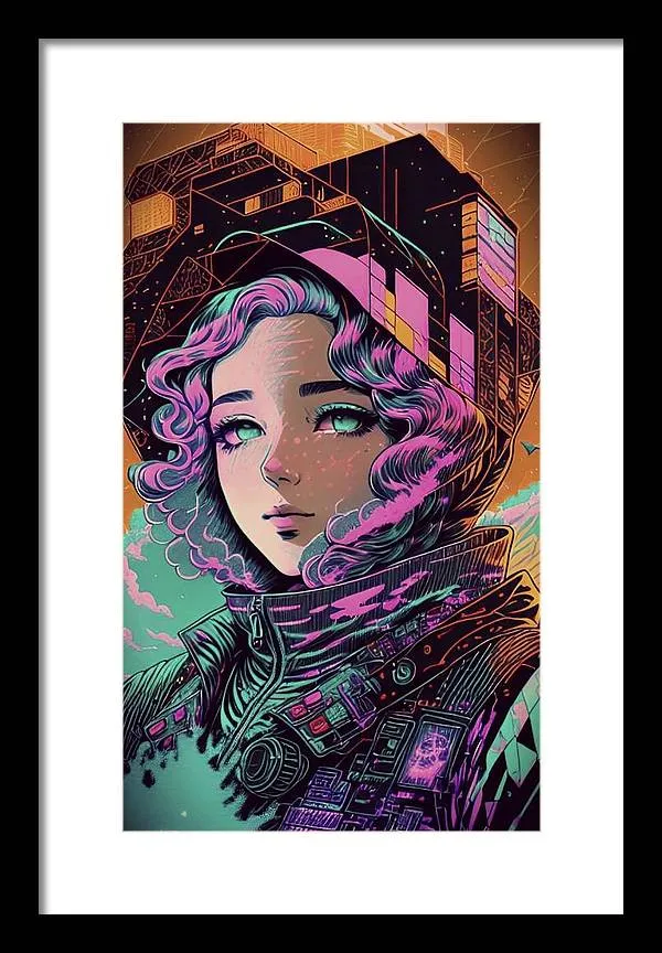 Fraction 1 - Framed Print