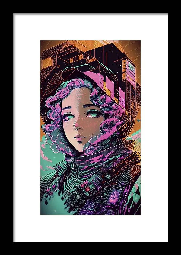 Fraction 1 - Framed Print