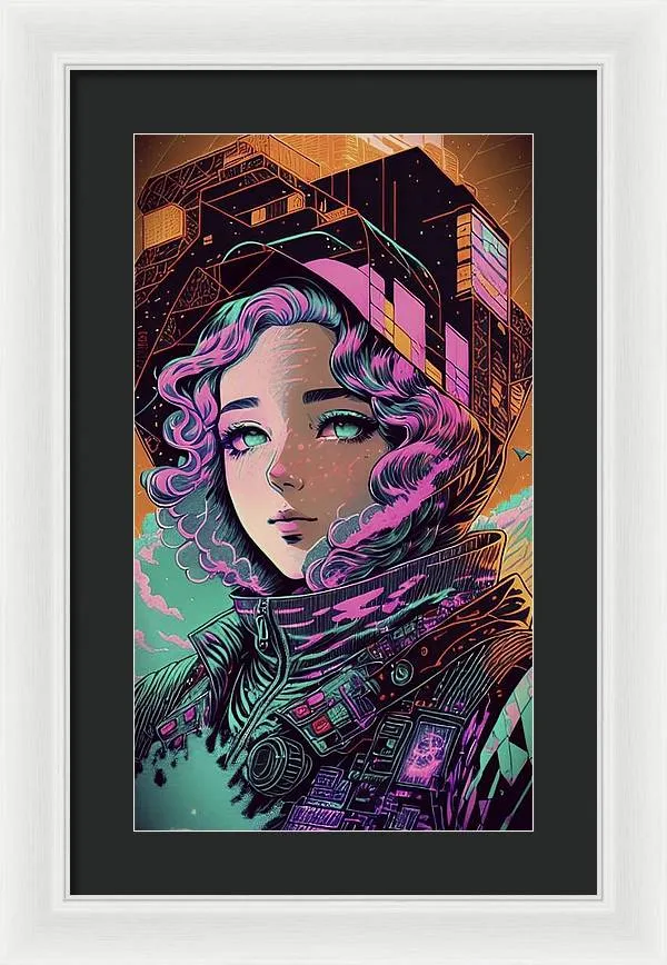 Fraction 1 - Framed Print