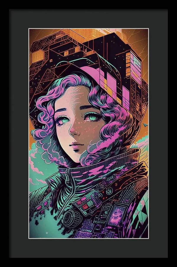 Fraction 1 - Framed Print