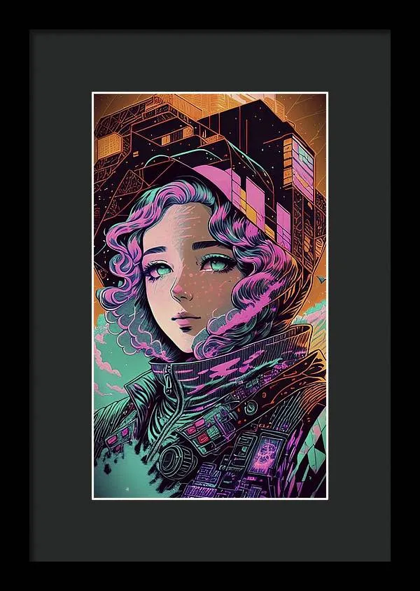 Fraction 1 - Framed Print