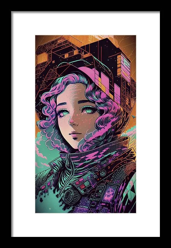 Fraction 1 - Framed Print