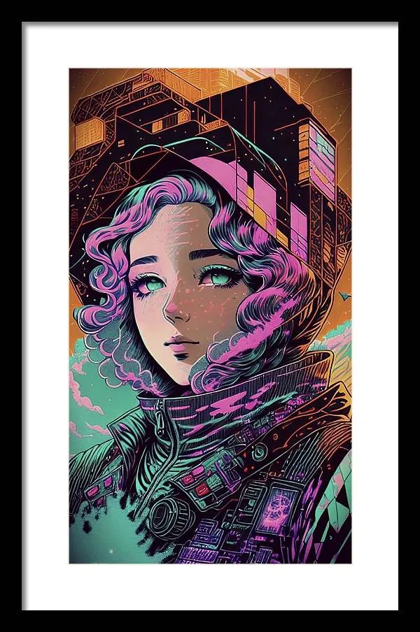 Fraction 1 - Framed Print