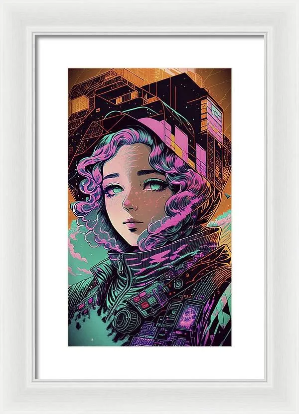 Fraction 1 - Framed Print