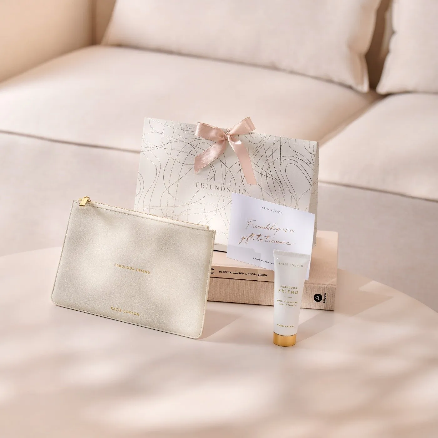 'Friendship' Pouch & Hand Cream Gift Set