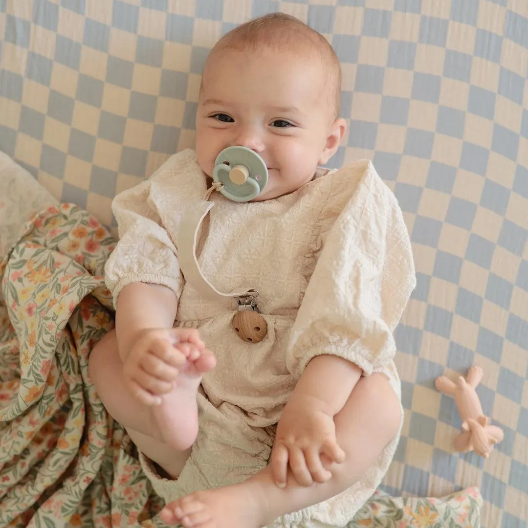 FRIGG Little Viking Latex Pacifier - 2 Pack - Sage/Olive