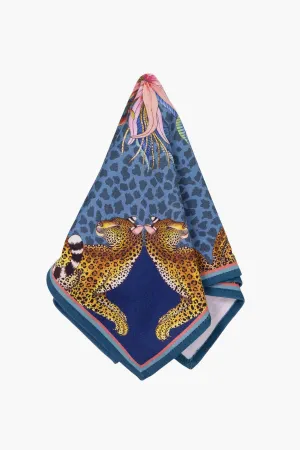 Frost Leopard Lily Napkins (Set of 2)