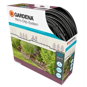 Gardena Starter Set Planted Rows S Irrigation Line 15m