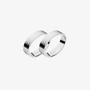 Georg Jensen | Bernadotte Napkin Rings Set of 2 - Silver