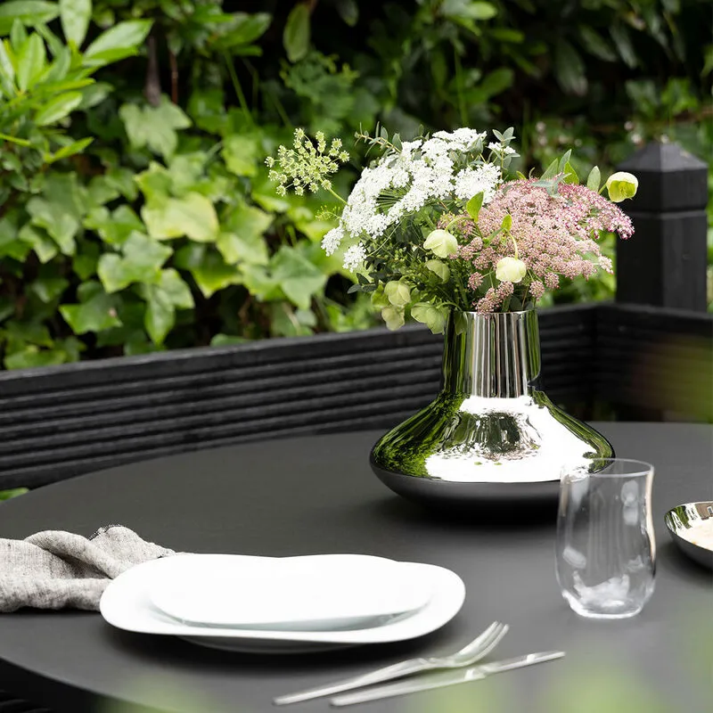 Georg Jensen | Koppel Medium Vase in Polished Stainless Steel