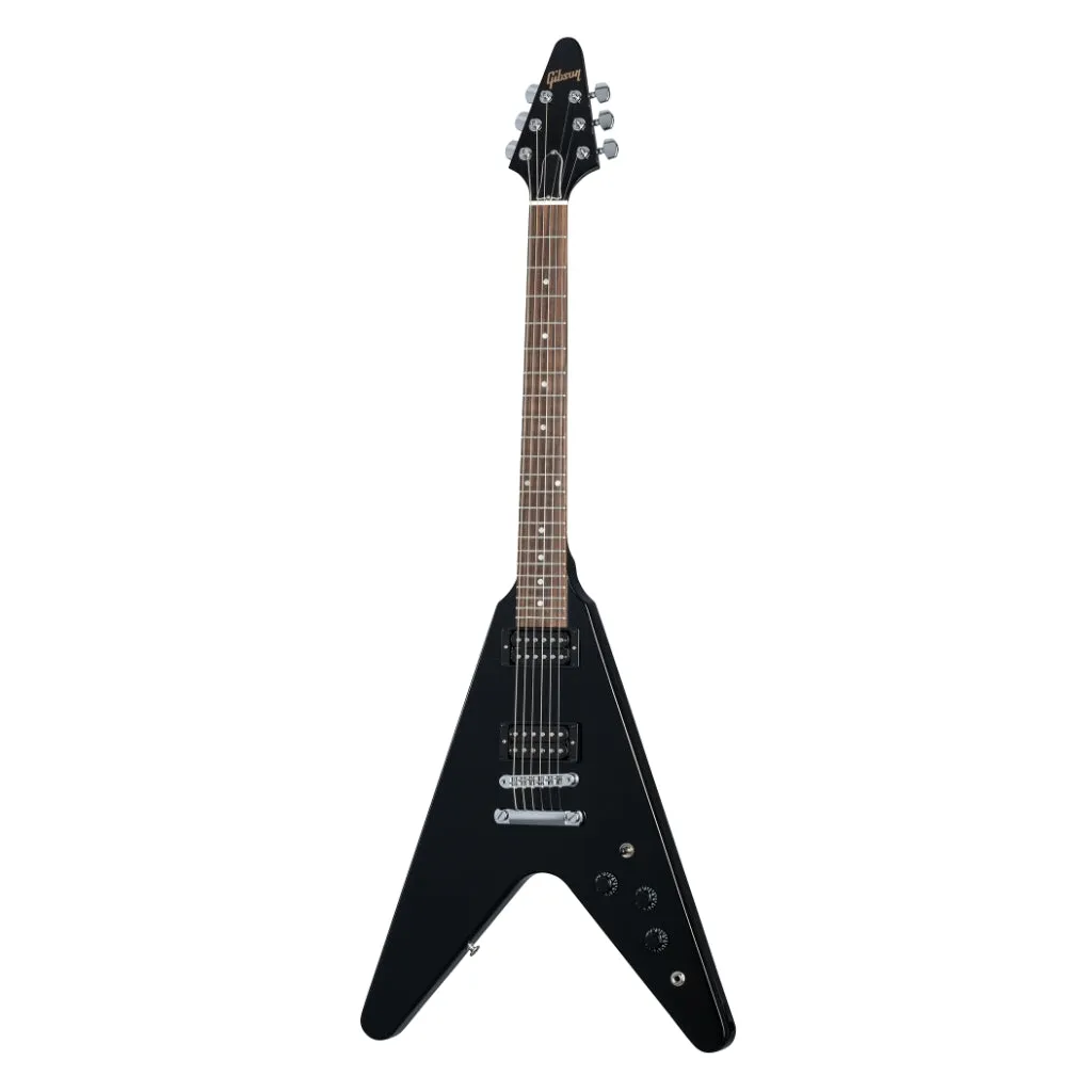 Gibson 80s Flying V Electric Guitar - Ebony