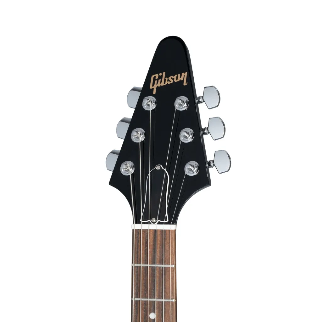 Gibson 80s Flying V Electric Guitar - Ebony