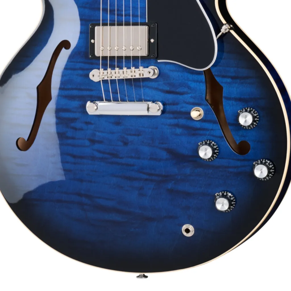 Gibson ES-335 Figured Semi-Hollowbody Electric Guitar - Deep Ocean Burst