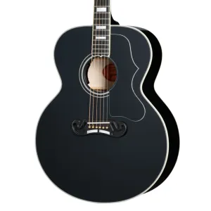 Gibson SJ200 Custom Ebony Acoustic Guitar
