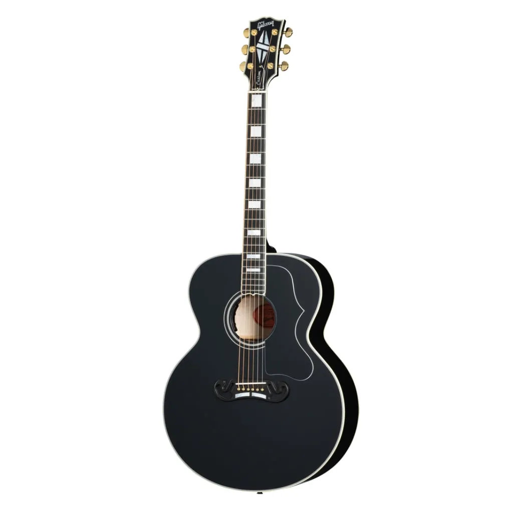 Gibson SJ200 Custom Ebony Acoustic Guitar