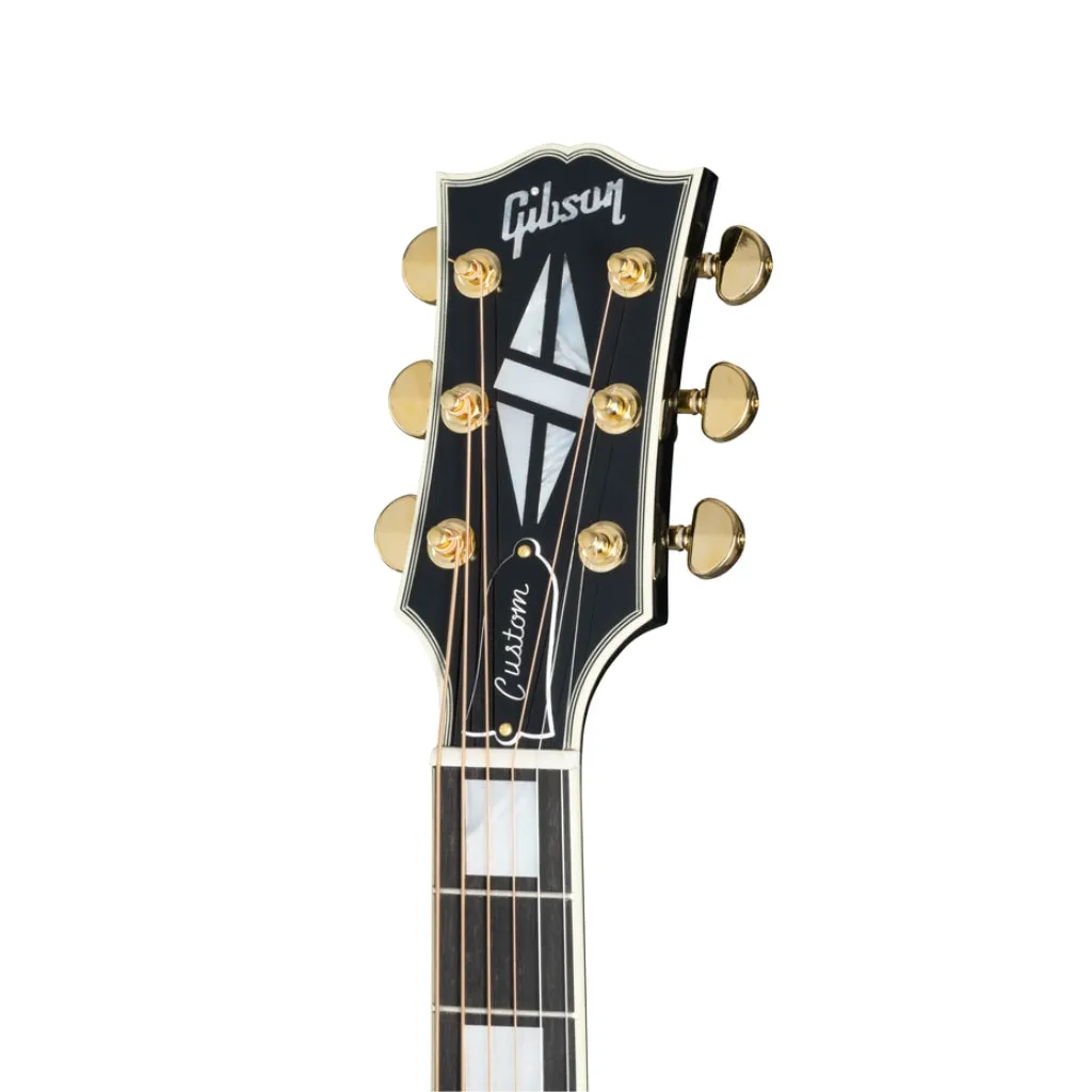 Gibson SJ200 Custom Ebony Acoustic Guitar