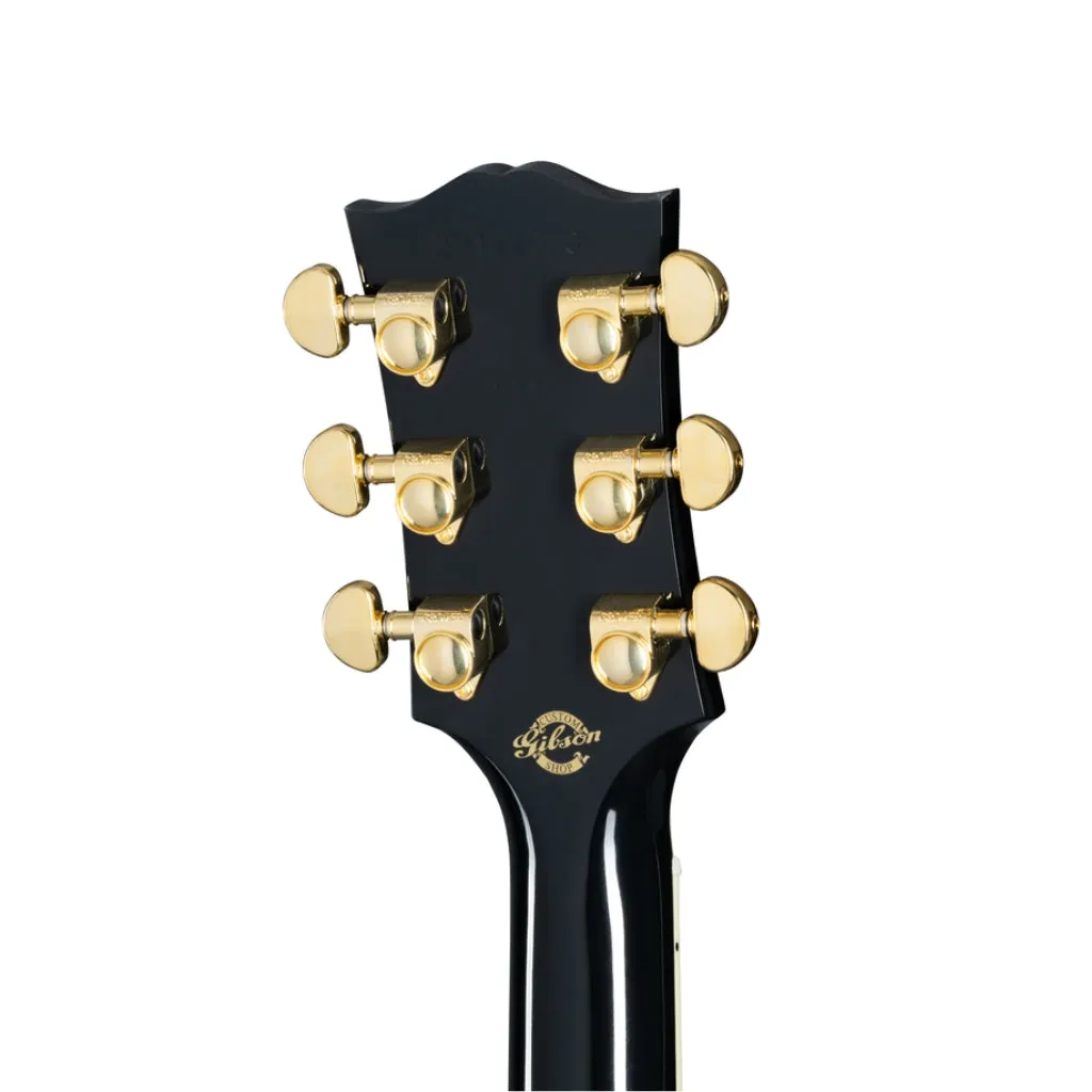 Gibson SJ200 Custom Ebony Acoustic Guitar