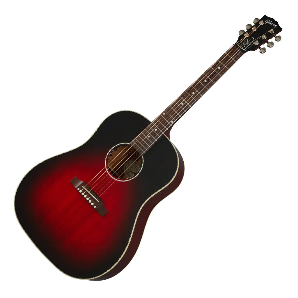 Gibson Slash Signature J45 Vermillion Burst