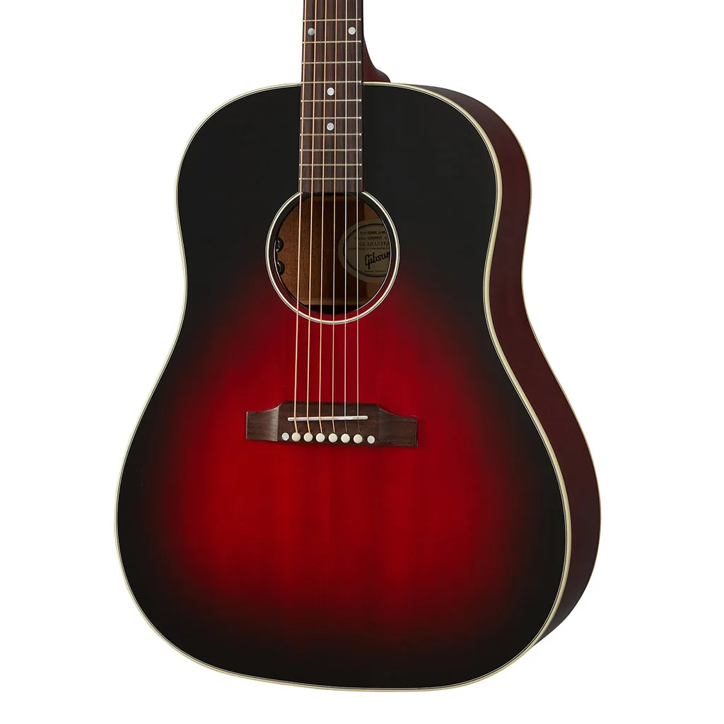 Gibson Slash Signature J45 Vermillion Burst