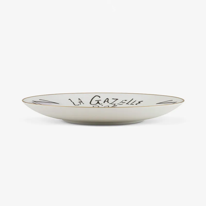 Ginori 1735 | Profumi Luchino Plate - La Gazelle D'Or
