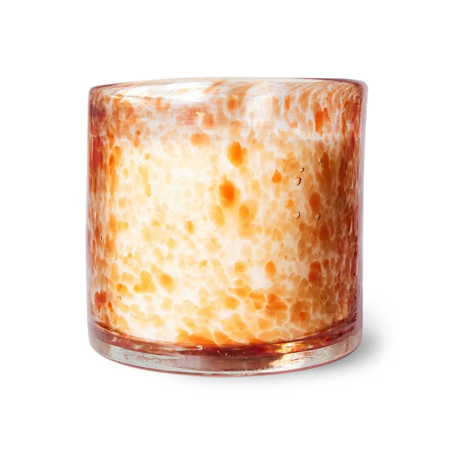 Glass Scented Candle: Retro Porch Night