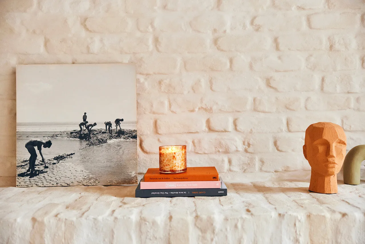 Glass Scented Candle: Retro Porch Night