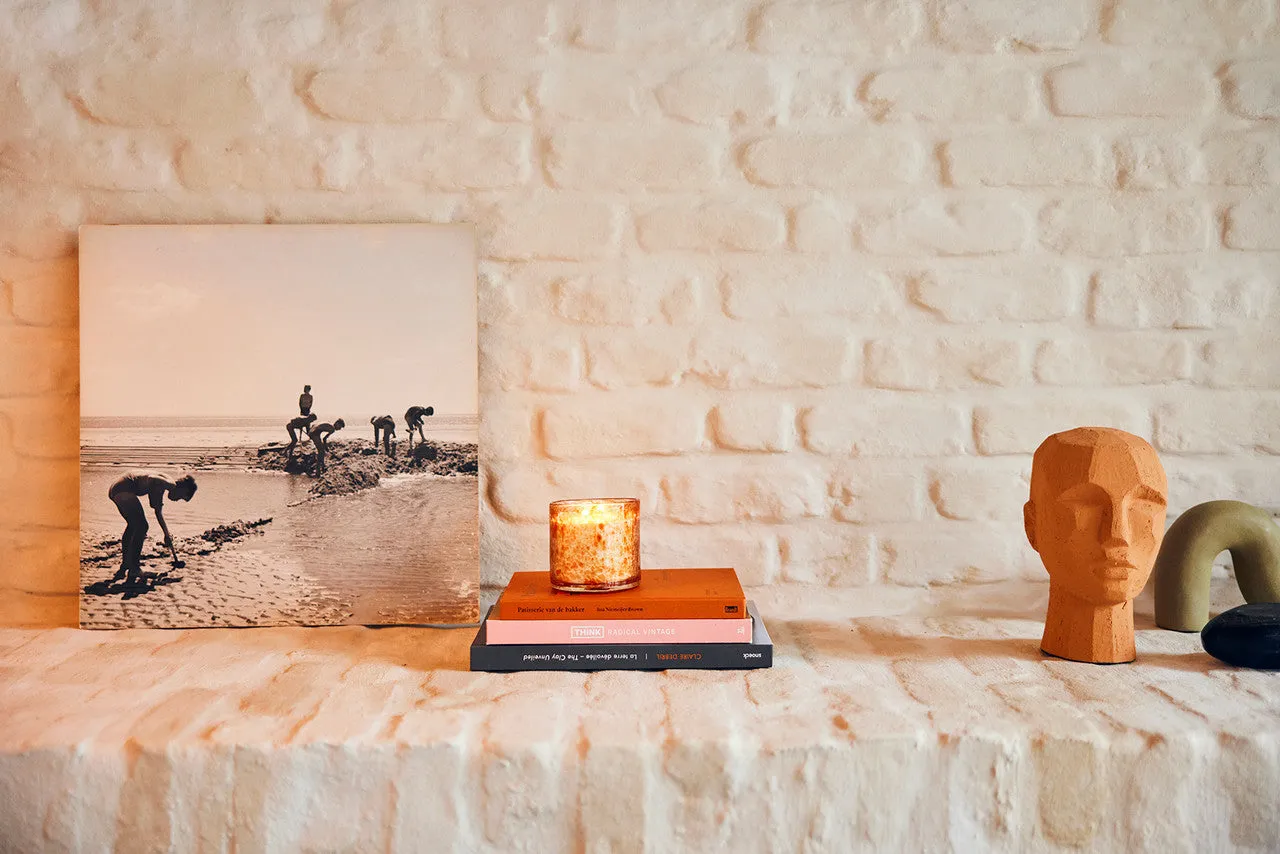 Glass Scented Candle: Retro Porch Night