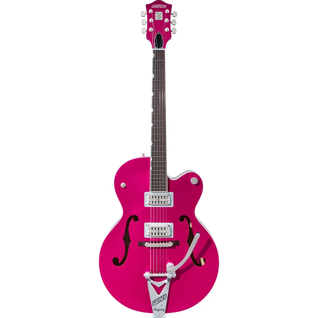 Grestch G6120T-HR Brian Setzer Signature Hot Rod Hollow Body with Bigsby - Rosewood Fingerboard - Candy Magenta