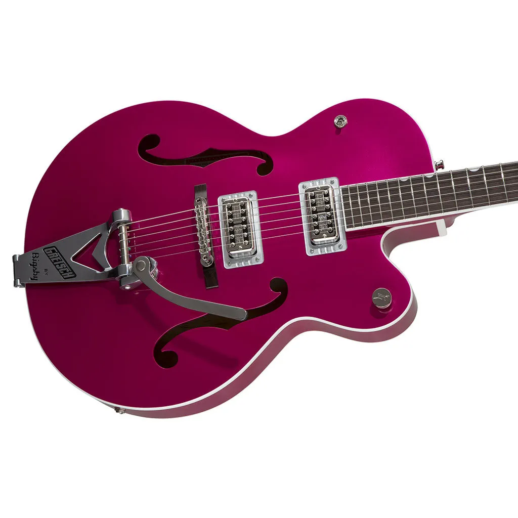Grestch G6120T-HR Brian Setzer Signature Hot Rod Hollow Body with Bigsby - Rosewood Fingerboard - Candy Magenta
