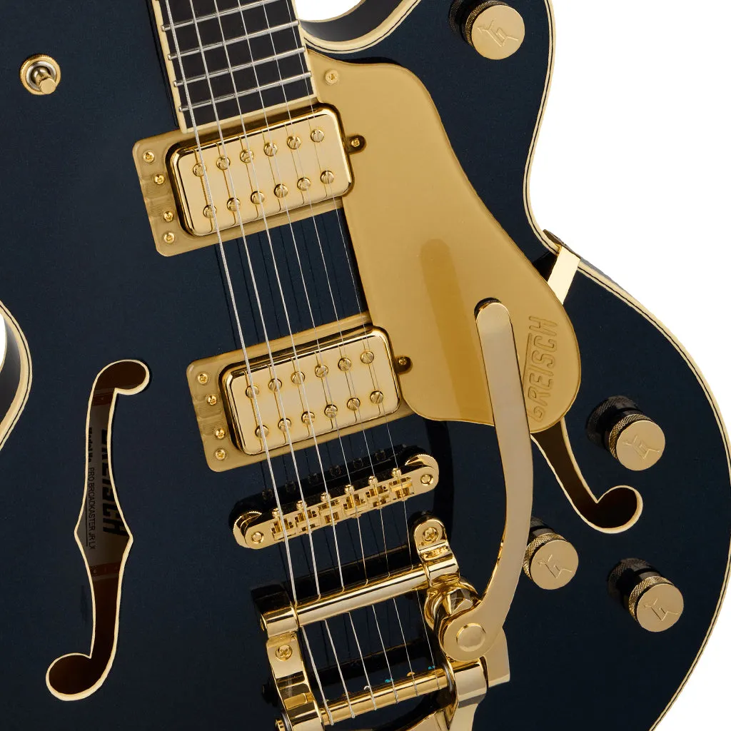 Gretsch Broadkaster Jr LX Center Block with String Thru Bigsby Ebony Fingerboard Midnight Sapphire