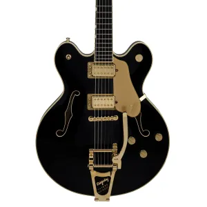 Gretsch Broadkaster LX Center Block with String Thru Bigsby Ebony Fingerboard Black